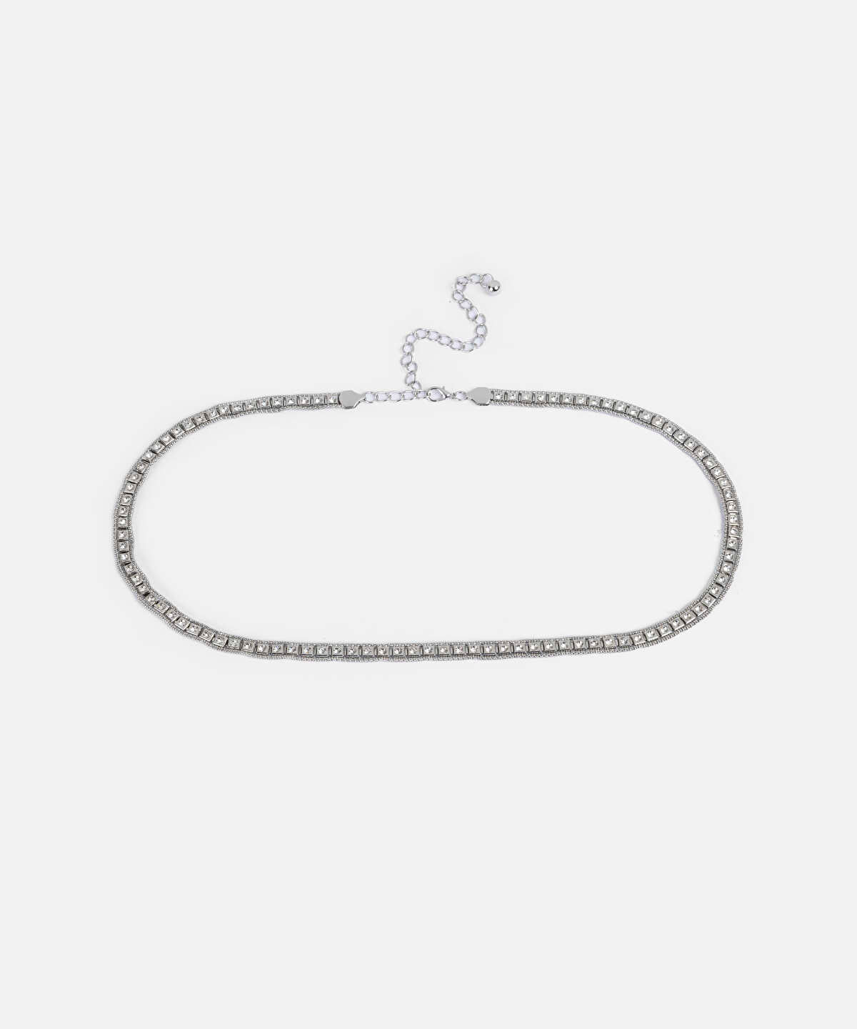 Zoomed Strass-Embellished Belt