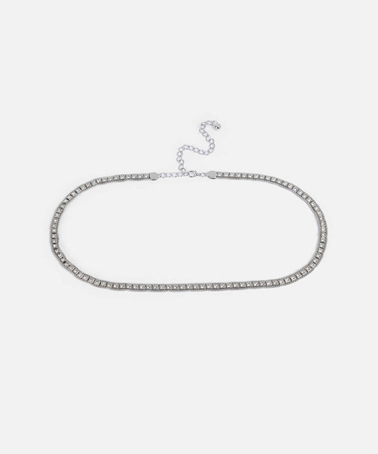 Strass-Embellished Belt
