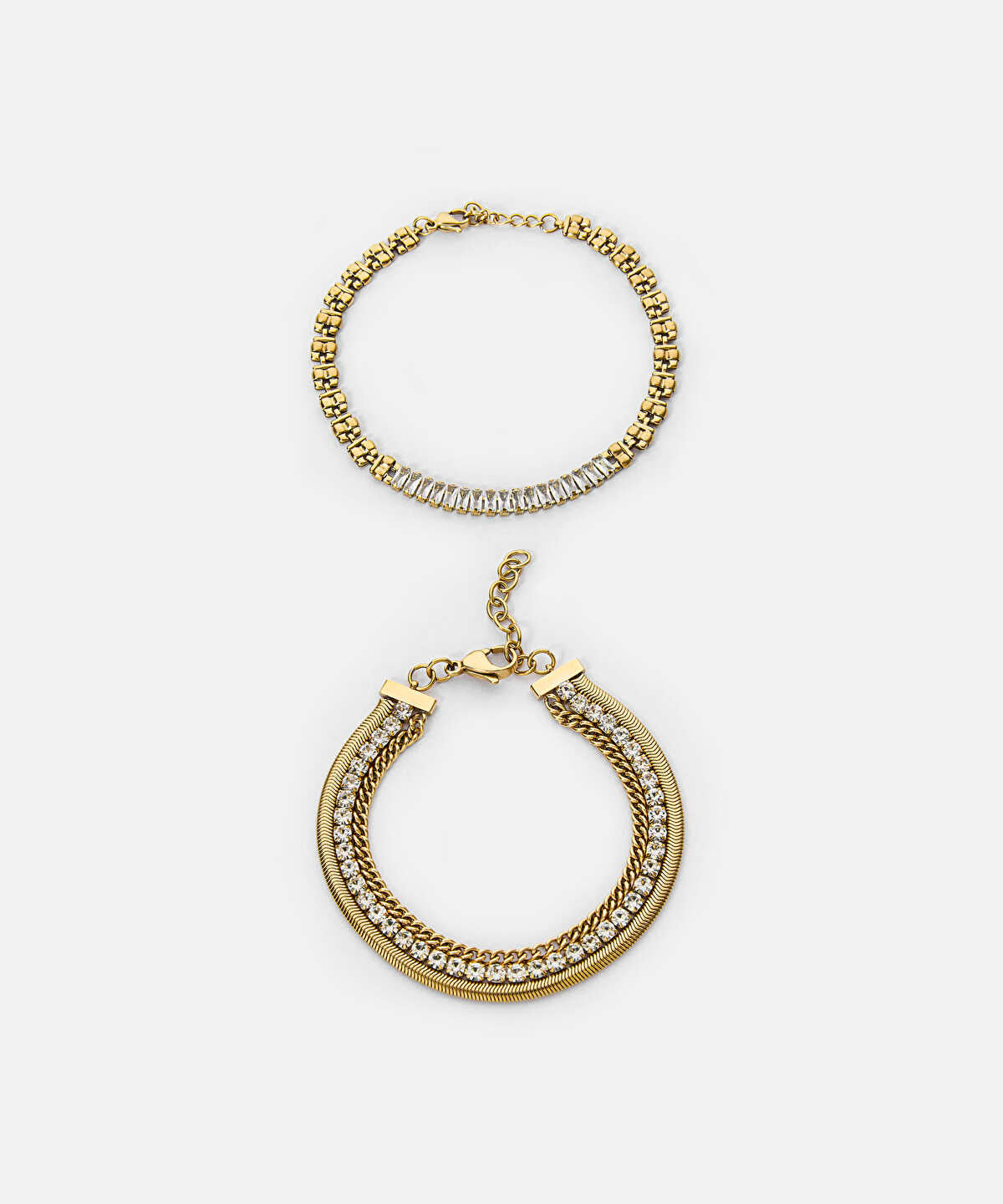 Zoomed Multi-Link Chain Bracelet