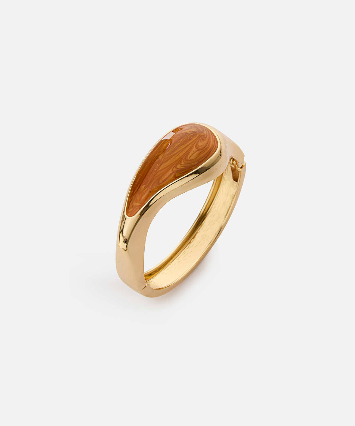 Rigid Bracelet with Stone