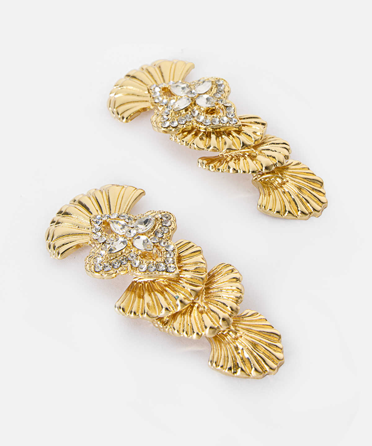 Zoomed Multi-Piece Rhinestone Earrings