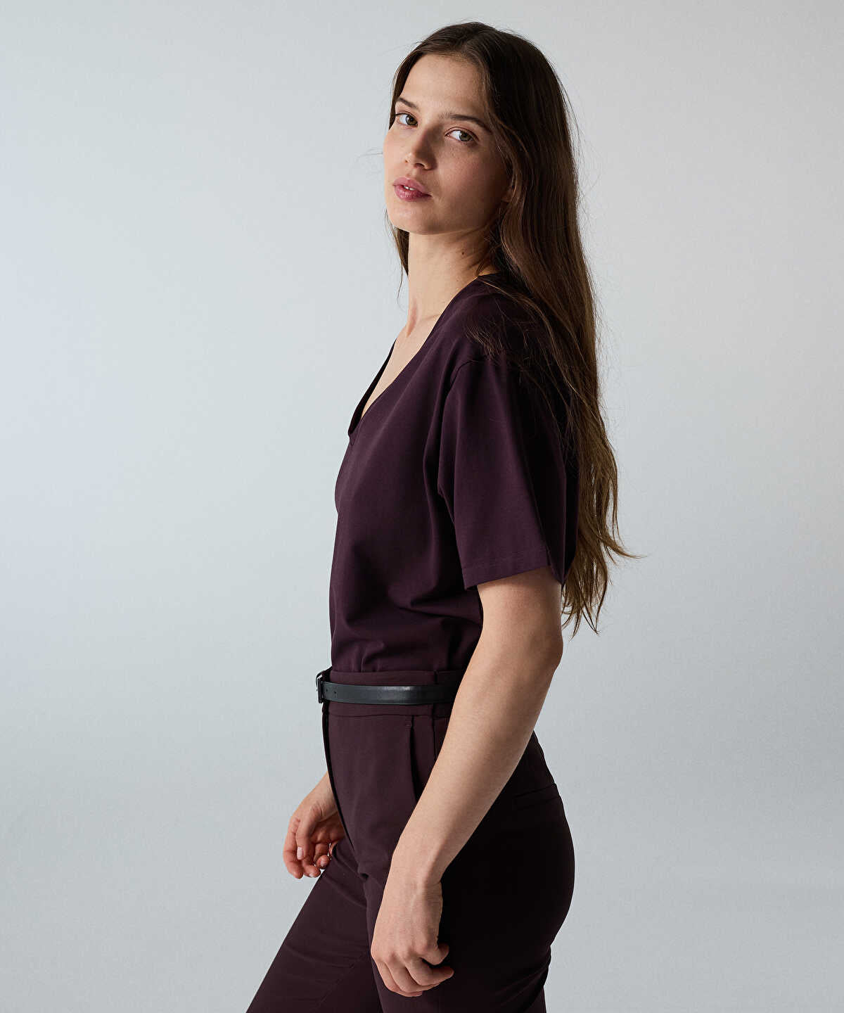 Basic V-Neck T-Shirt