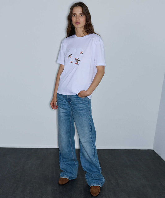 Monogram Embroidery T-Shirt