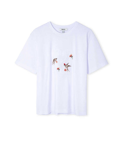 Monogram Embroidery T-Shirt