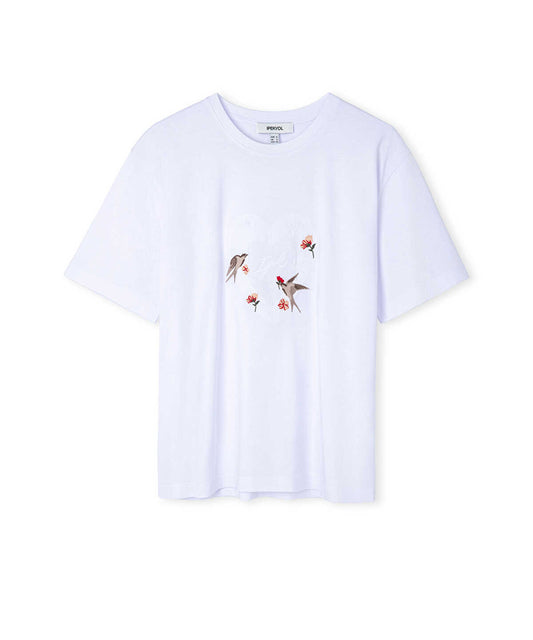 Monogram Embroidery T-Shirt