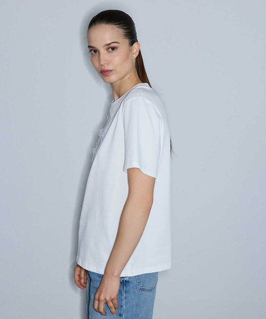 Bow Applique T-Shirt 