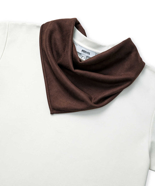 T-Shirt with Detachable Scarf