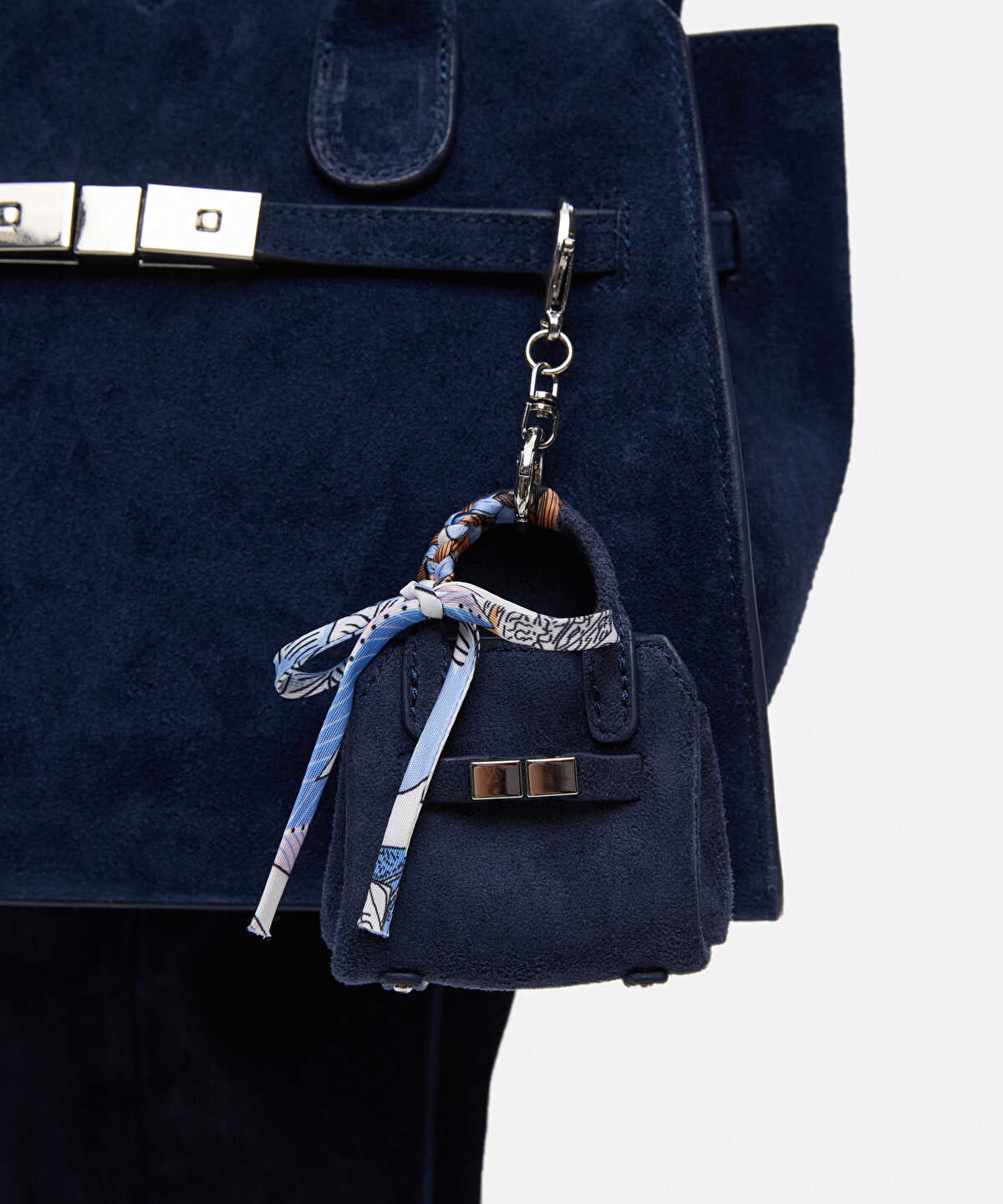 Zoomed Mini Bag Keychain