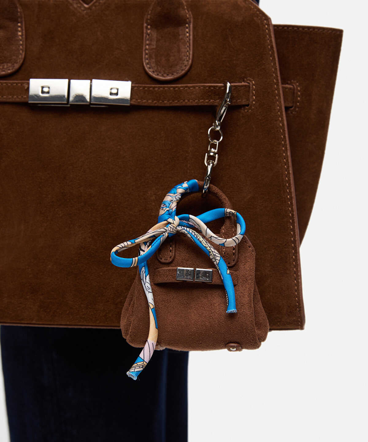 Zoomed Mini Bag Keychain