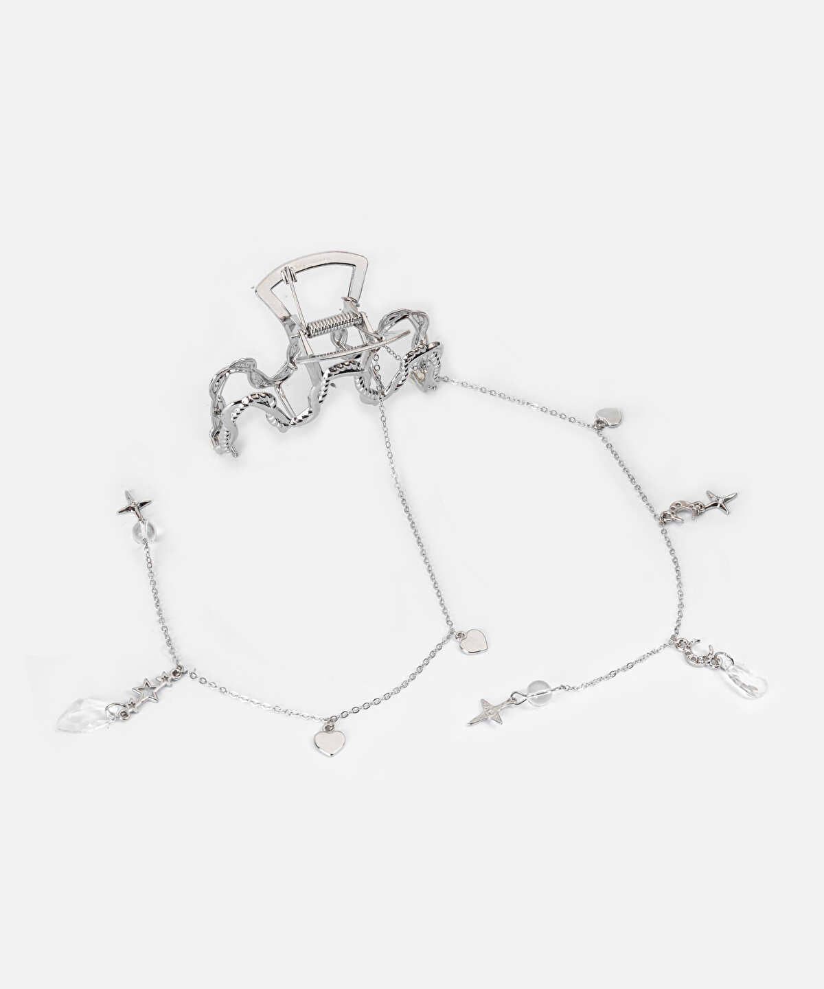 Spiral Chain Hair Clip