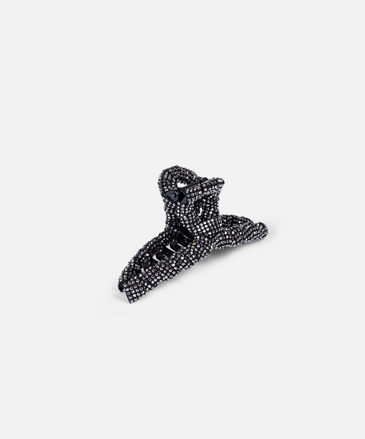 Zoomed Embellished Hair Claw Clip