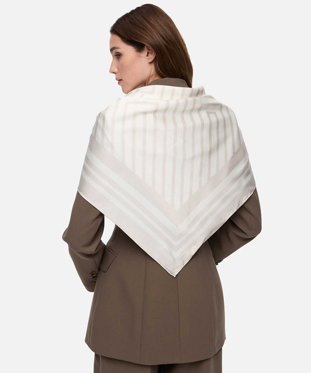 Zoomed Striped Scarf