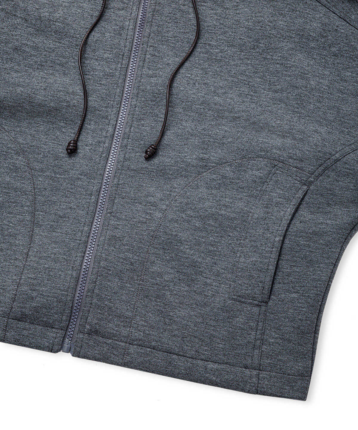 Zoomed Hooded Combination Sweatshirt