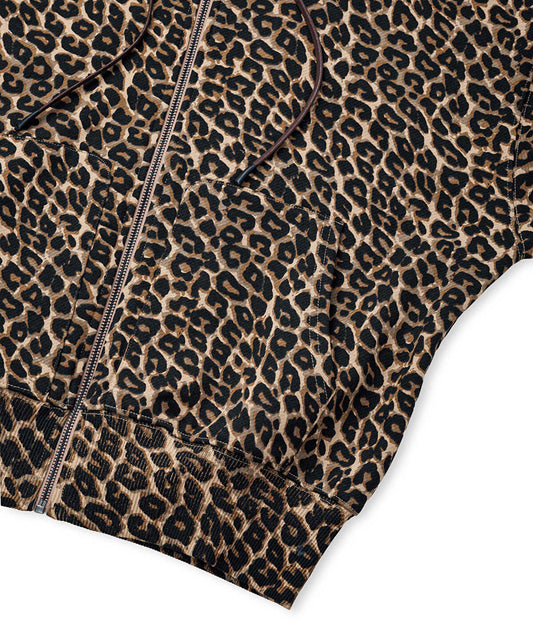 Oversized Leopard-Print Sweatshirt