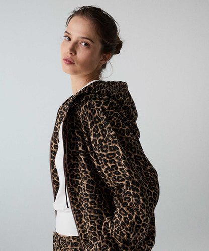 Oversized Leopard-Print Sweatshirt