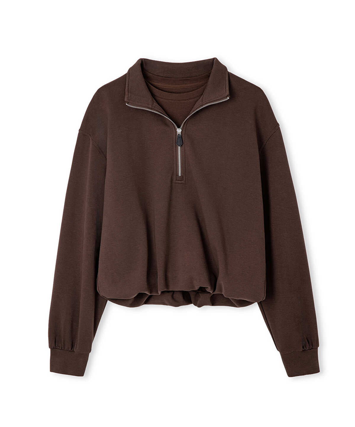 Zoomed Layered-Effect Sweatshirt