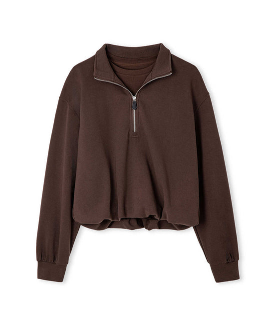 Layered-Effect Sweatshirt