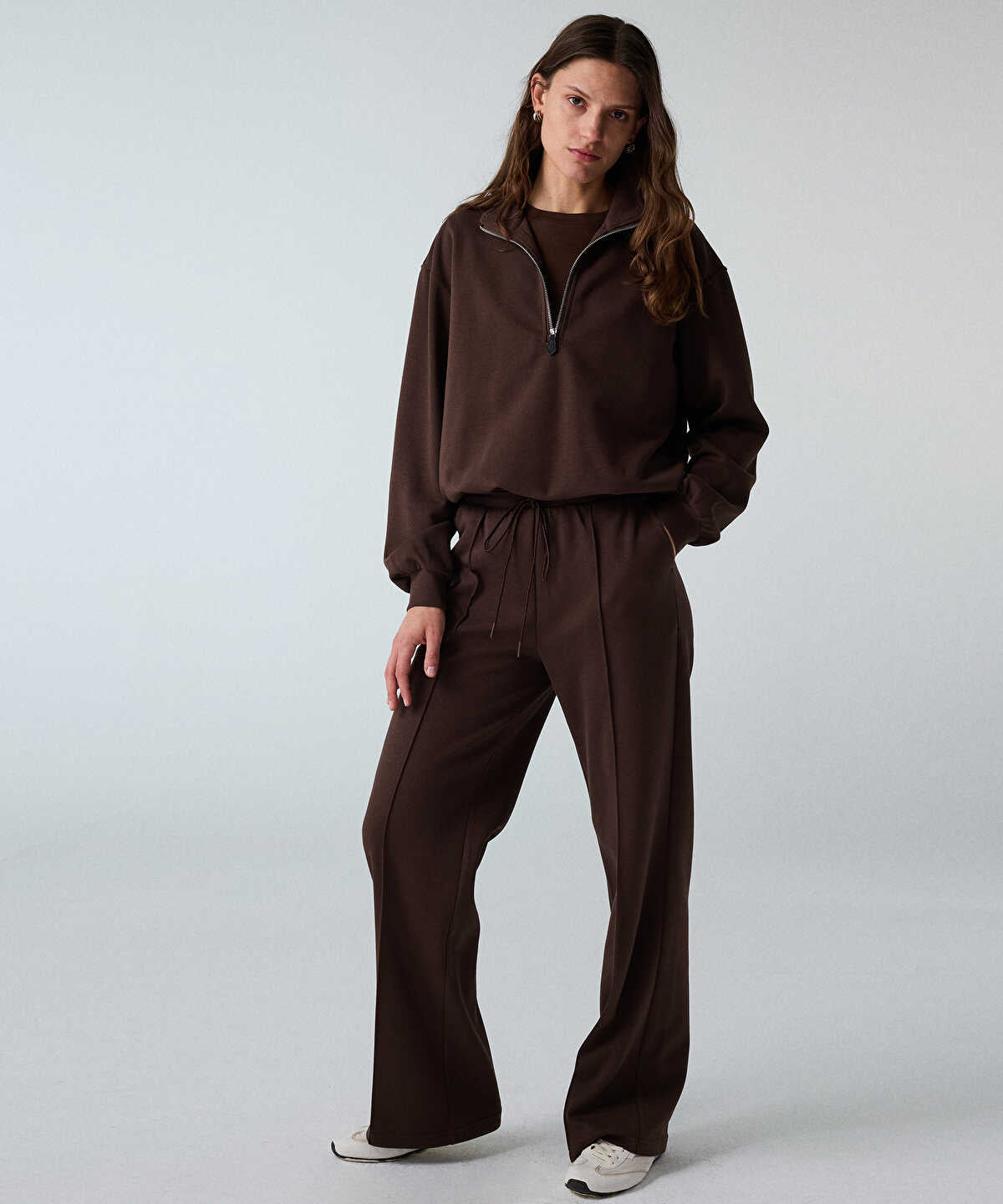 Layered-Effect Sweatshirt