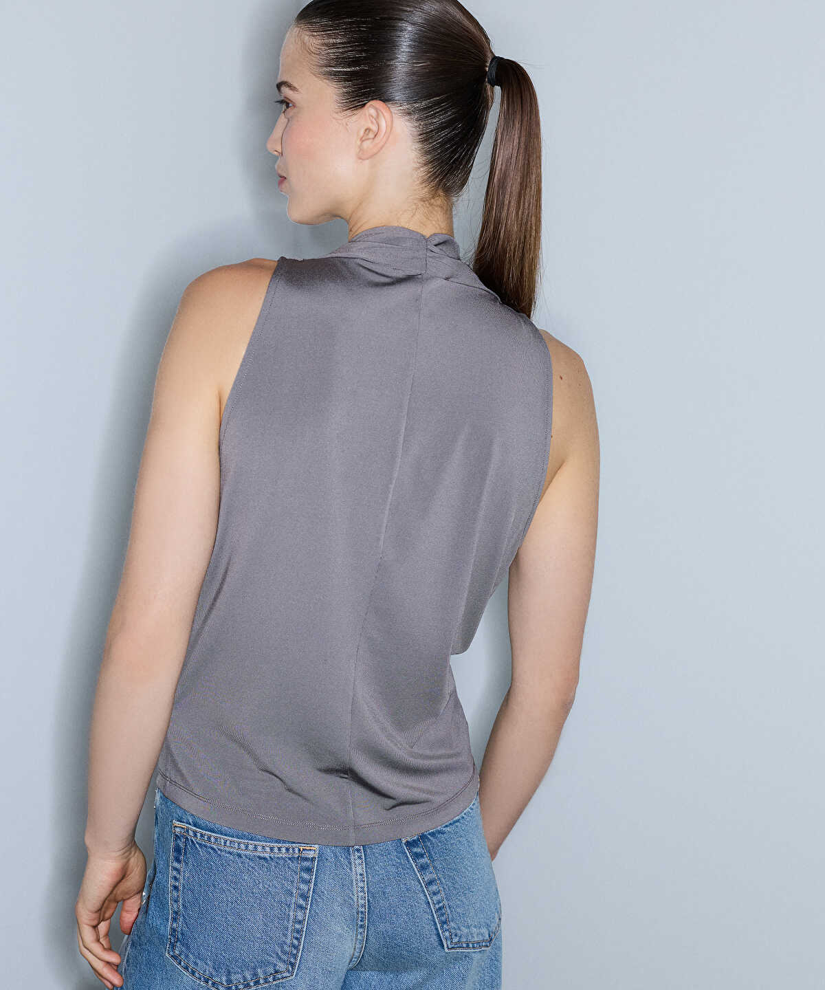 Zoomed Draped T-Shirt